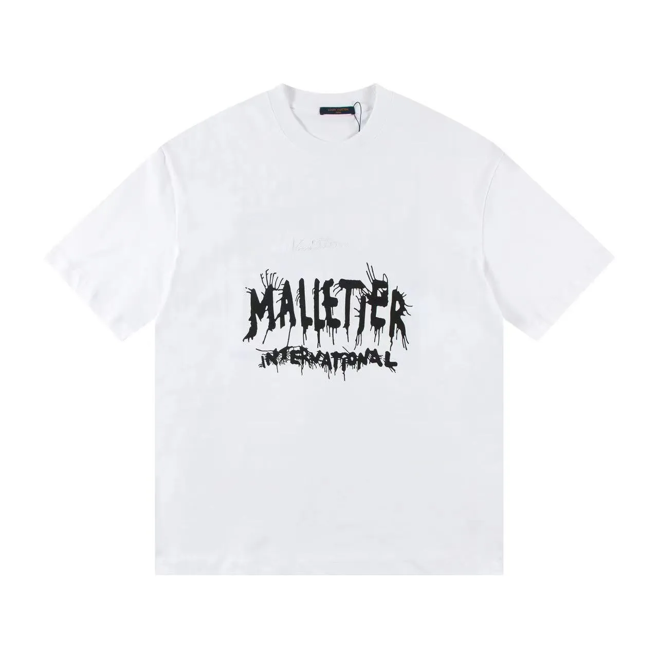 🅿️150 Style: 2026 new Louis Vuitton short-sleeved T-shirt Material: High version 300g double yarn combed cotton Size: S～XL Color: black white Style number: H022